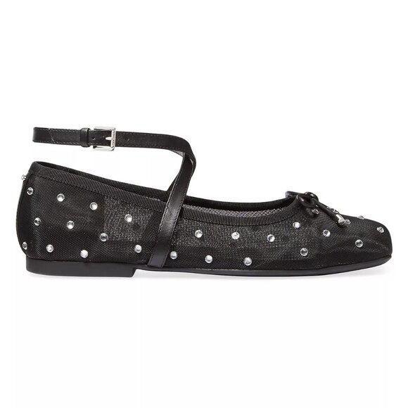 MICHAEL Michael Kors Collette Flex Embellished Mesh Ballet Flats - Picture 1 of 4